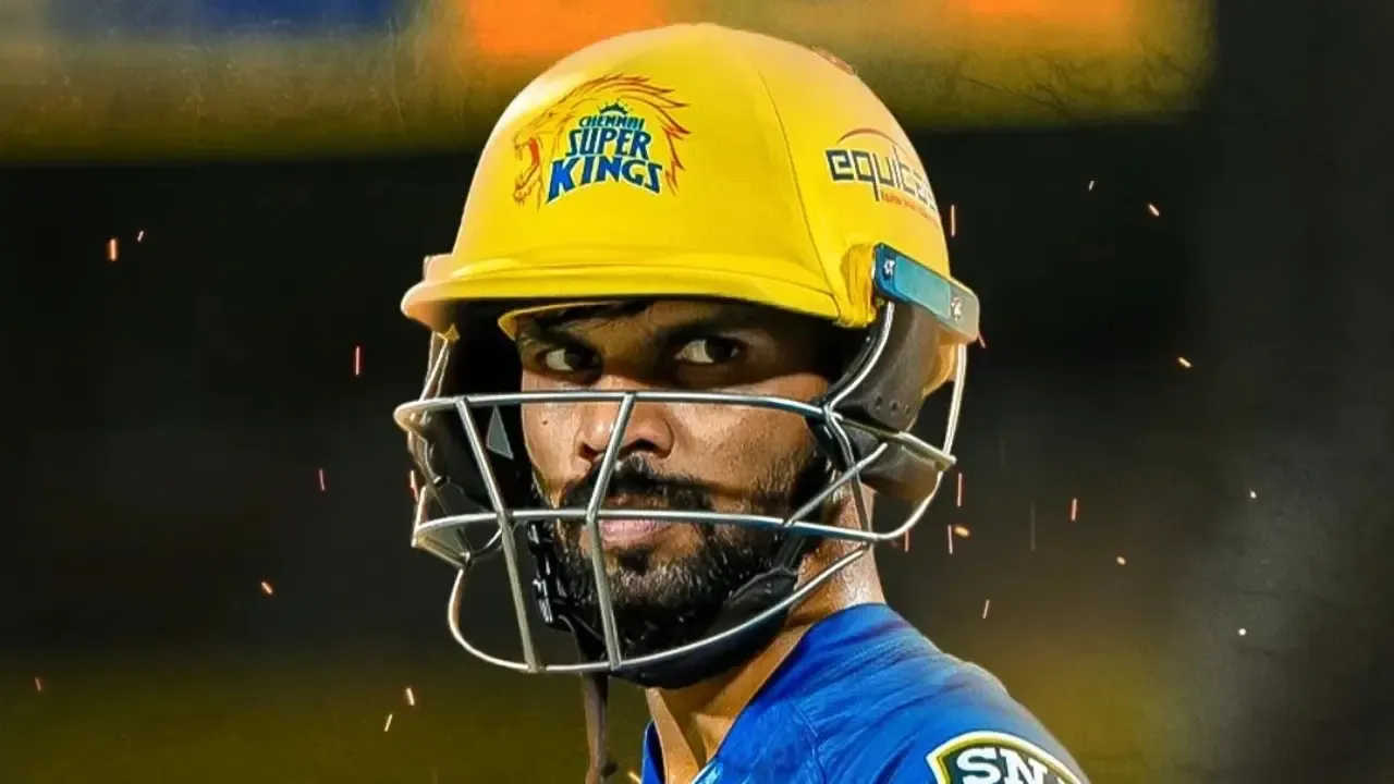 CSK के स्टार बल्लेबाज ऋतुराज गायकवाड़ ने खेली धुआंधार पारी