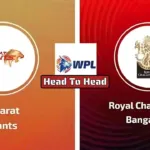 GG vs RCB Head to Head Records