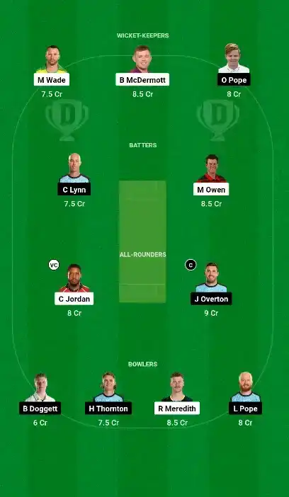 HUR VS STR Dream11 Prediction Team 2