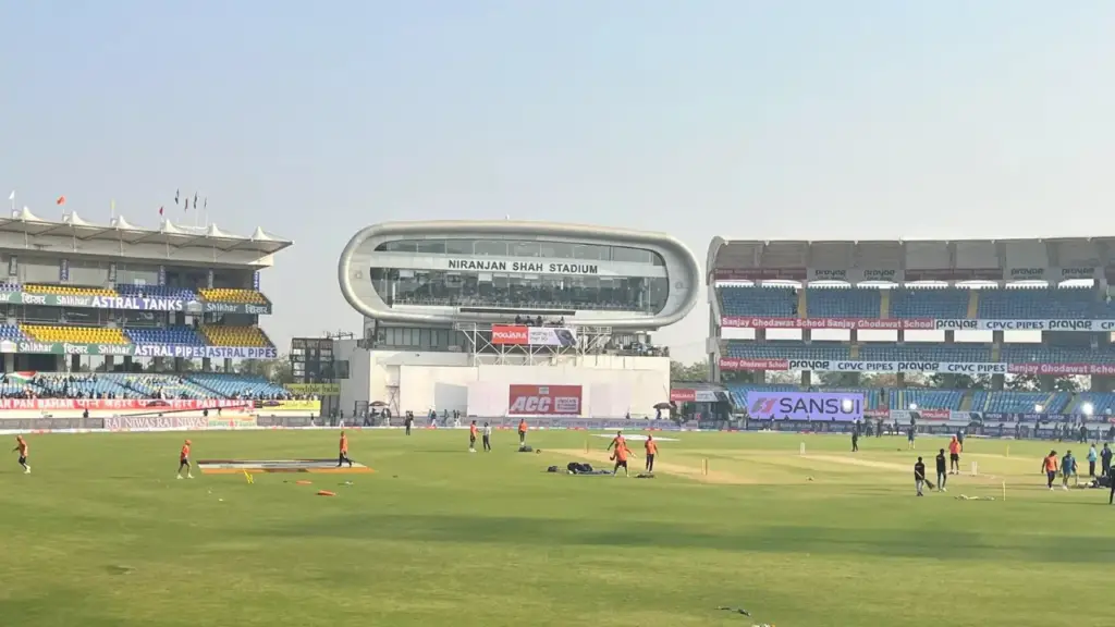 Niranjan Shah Stadium Rajkot Pitch Report In Hindi (2)