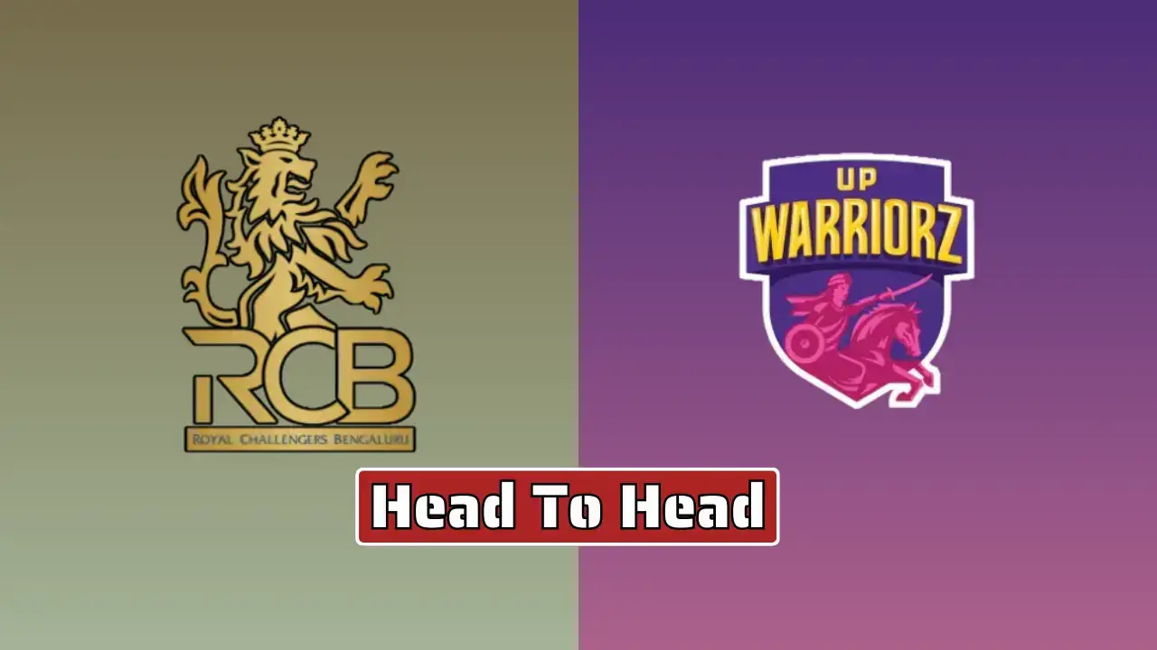 RCB-W vs UPW-W Head to Head Records